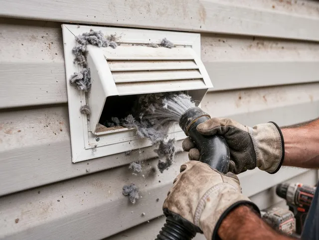 Professional dryer vent cleaning by Glastonbury Dryer Vent Cleaning in Glastonbury