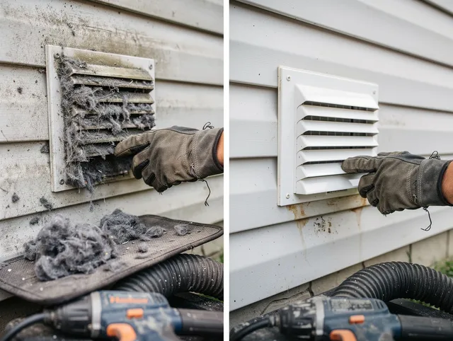Residential dryer vent cleaning by Glastonbury Dryer Vent Cleaning in Glastonbury
